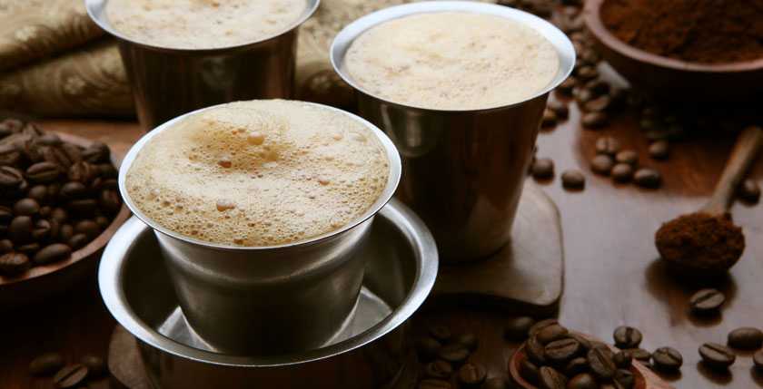 Indian filter coffee
